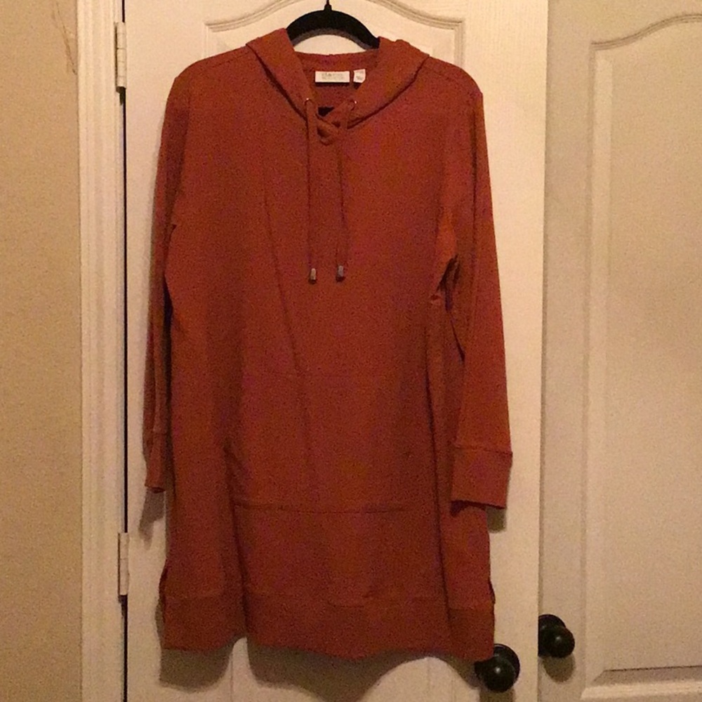 French terry tunic